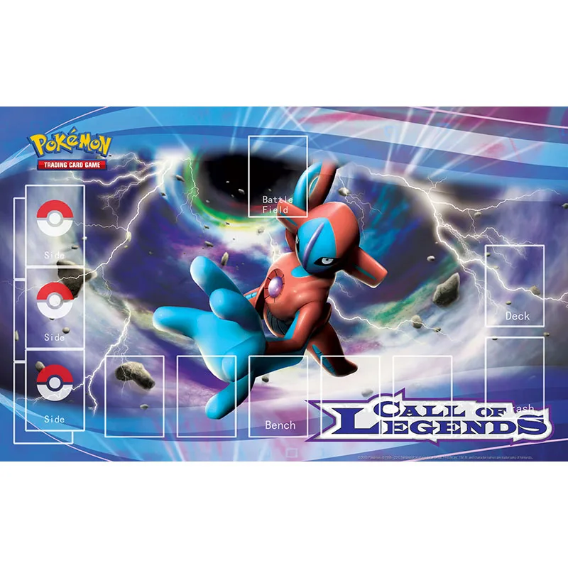 Pokemon Playmat Call of Legends Deoxys Version Trading Card Game Mat Large Mousepad Gamer Japan Anime Toy Acessories
Pokemon Playmat Call of Legends Deoxys Version Trading Card Game Mat Large Mousepad Gamer Japan Anime Toy Acessories