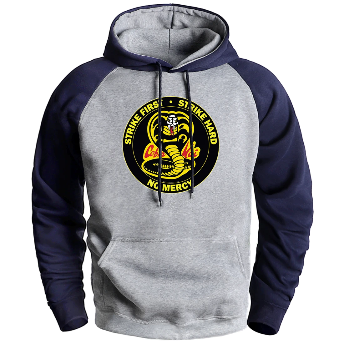 Cobra Kai Warm Fleece Sweatshirt Hooded 2020 Strike Hard Strike First No Mercy Man Casual Loose Soft Streetwear Supoleron Hombre
Cobra Kai Warm Fleece Sweatshirt Hooded 2020 Strike Hard Strike First No Mercy Man Casual Loose Soft Streetwear Supoleron Hombre