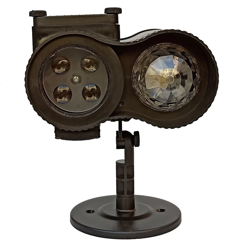 Double Tubes Projector Light Led Water Pattern 12 Lens Card Spotlight for Christmas Halloween Party Garden Holiday Decoration EU 
Double Tubes Projector Light Led Water Pattern 12 Lens Card Spotlight for Christmas Halloween Party Garden Holiday Decoration EU