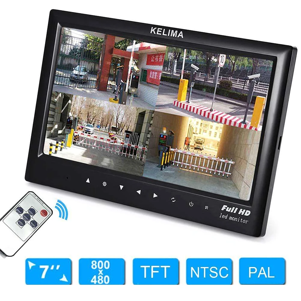 7 inch Car Rear View Monitor Parking System Big Screen LCD DVD / GPS / TV Rearview Parking System for Cars / Bus with Bracket
7 inch Car Rear View Monitor Parking System Big Screen LCD DVD / GPS / TV Rearview Parking System for Cars / Bus with Bracket