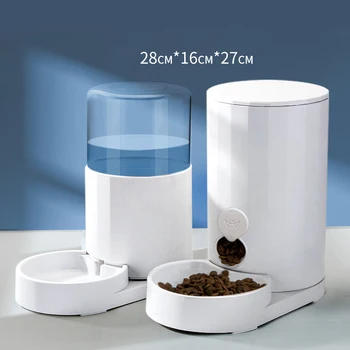 NEW 2.5L Capacity Pet Cat Automatic Water Food Feeder Plastic Dog Drinker Dispenser Pet Dog Cat Feeding Bowl Bottle Pets Product
NEW 2.5L Capacity Pet Cat Automatic Water Food Feeder Plastic Dog Drinker Dispenser Pet Dog Cat Feeding Bowl Bottle Pets Product