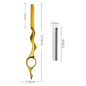 Professional Manual Shaver Barber Straight Edge Blade Zinc Alloy Salon Folding Shaving Hair Cutting Clipper Beard Razor Men
Professional Manual Shaver Barber Straight Edge Blade Zinc Alloy Salon Folding Shaving Hair Cutting Clipper Beard Razor Men
