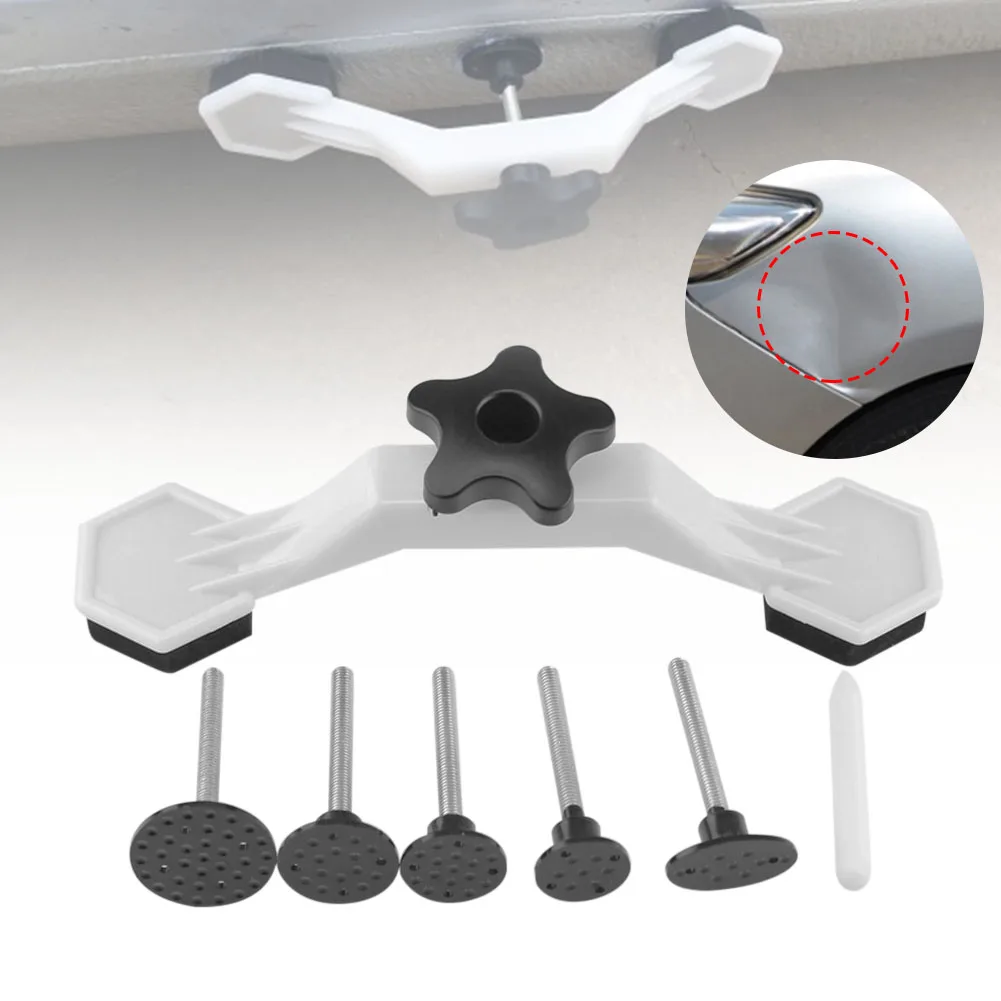 Universal Car Dent Repair Body Damage Fix Tool Pulling Bridge Puller Dent Removal Glue Tabs Hand Repair Tools Kit Paintless
Universal Car Dent Repair Body Damage Fix Tool Pulling Bridge Puller Dent Removal Glue Tabs Hand Repair Tools Kit Paintless