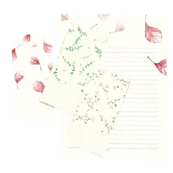 6 x Letter Papers 3 x Envelopes Fresh Simple Creative Elegant Envelopes Stationery Suit for Students Girls Kids
6 x Letter Papers 3 x Envelopes Fresh Simple Creative Elegant Envelopes Stationery Suit for Students Girls Kids