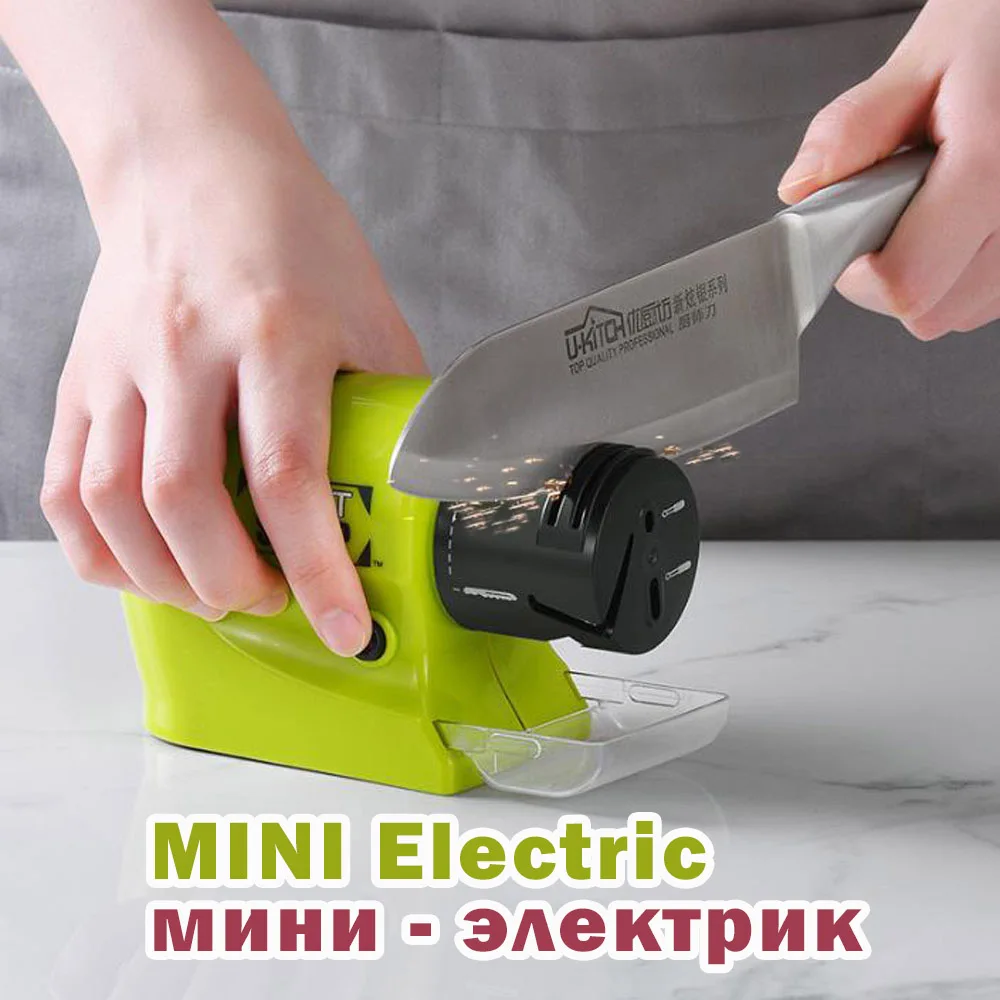 MINI Electric Knife Grinder Swifty Sharp Multi-functional Sharp-edged Tool Grinding Stone for kitchen gadgets rack tools
MINI Electric Knife Grinder Swifty Sharp Multi-functional Sharp-edged Tool Grinding Stone for kitchen gadgets rack tools