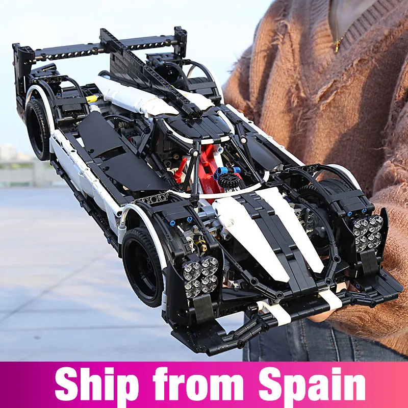 23018 Technic Series MOC Hybrid Le Mans Super Race Car Champion Building Blocks Sets Kits Bricks Toys with 5530 compatible lego
23018 Technic Series MOC Hybrid Le Mans Super Race Car Champion Building Blocks Sets Kits Bricks Toys with 5530 compatible lego