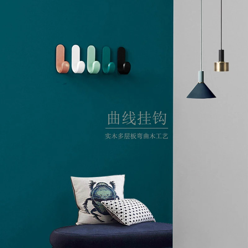 Nordic multi-functional solid wood J-hook decorative hook Bedroom hook entry clothes hook
Nordic multi-functional solid wood J-hook decorative hook Bedroom hook entry clothes hook