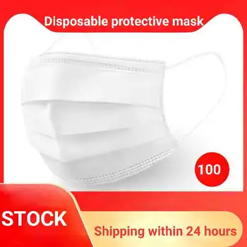 Disposable face mask adult dust and droplet proof breathable filter melt nozzle nose mask protection white three layer 100 pcs
Disposable face mask adult dust and droplet proof breathable filter melt nozzle nose mask protection white three layer 100 pcs