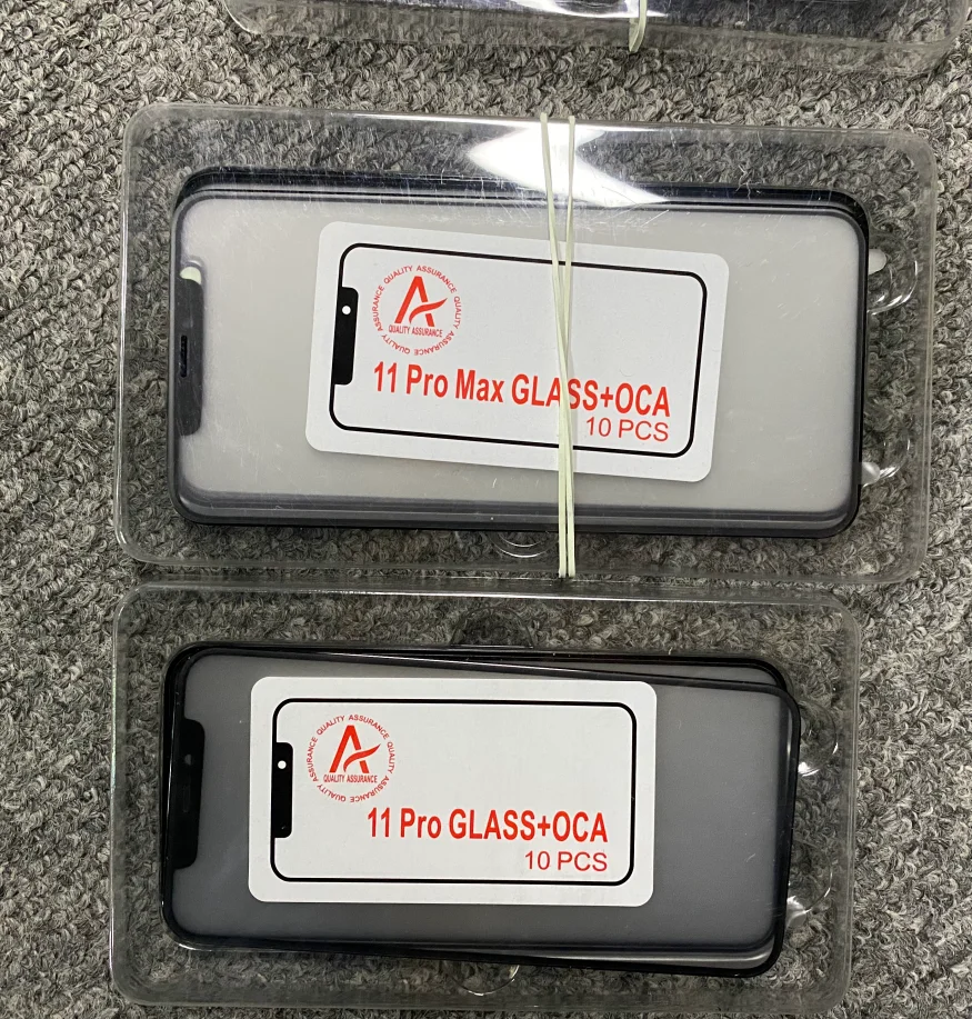 10pcs front cover glass for iphone x xs xsmax 11pro 11promax with oca installed and frame available
10pcs front cover glass for iphone x xs xsmax 11pro 11promax with oca installed and frame available