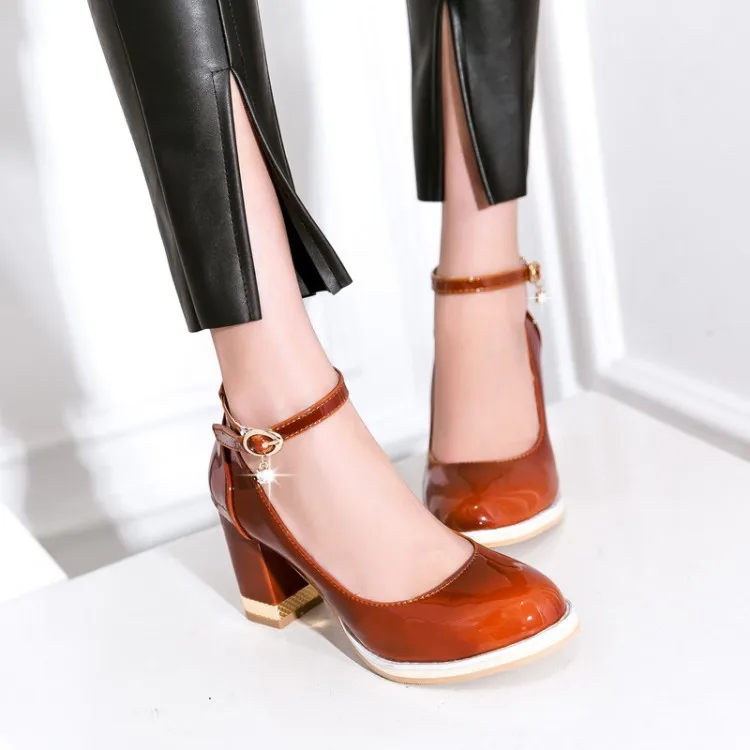 Big Size 11 12 13 14 15 16 17 ladies high heels women shoes woman pumps Rough heel buckles Package the heel Package toes
Big Size 11 12 13 14 15 16 17 ladies high heels women shoes woman pumps Rough heel buckles Package the heel Package toes