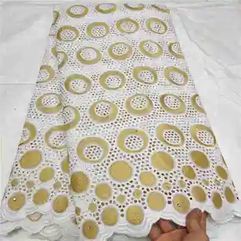 High Quality Punch Cotton African Dry Lace Fabric Embroiderey Swiss Voile Lace In Switzerland For Party Dress Sew Soft 
High Quality Punch Cotton African Dry Lace Fabric Embroiderey Swiss Voile Lace In Switzerland For Party Dress Sew Soft