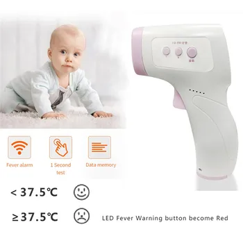 LCD Screen Digital Non-Contact Infrared Thermometer for Adult Kids Body Forehead Temporal Thermometer For Fever
LCD Screen Digital Non-Contact Infrared Thermometer for Adult Kids Body Forehead Temporal Thermometer For Fever
