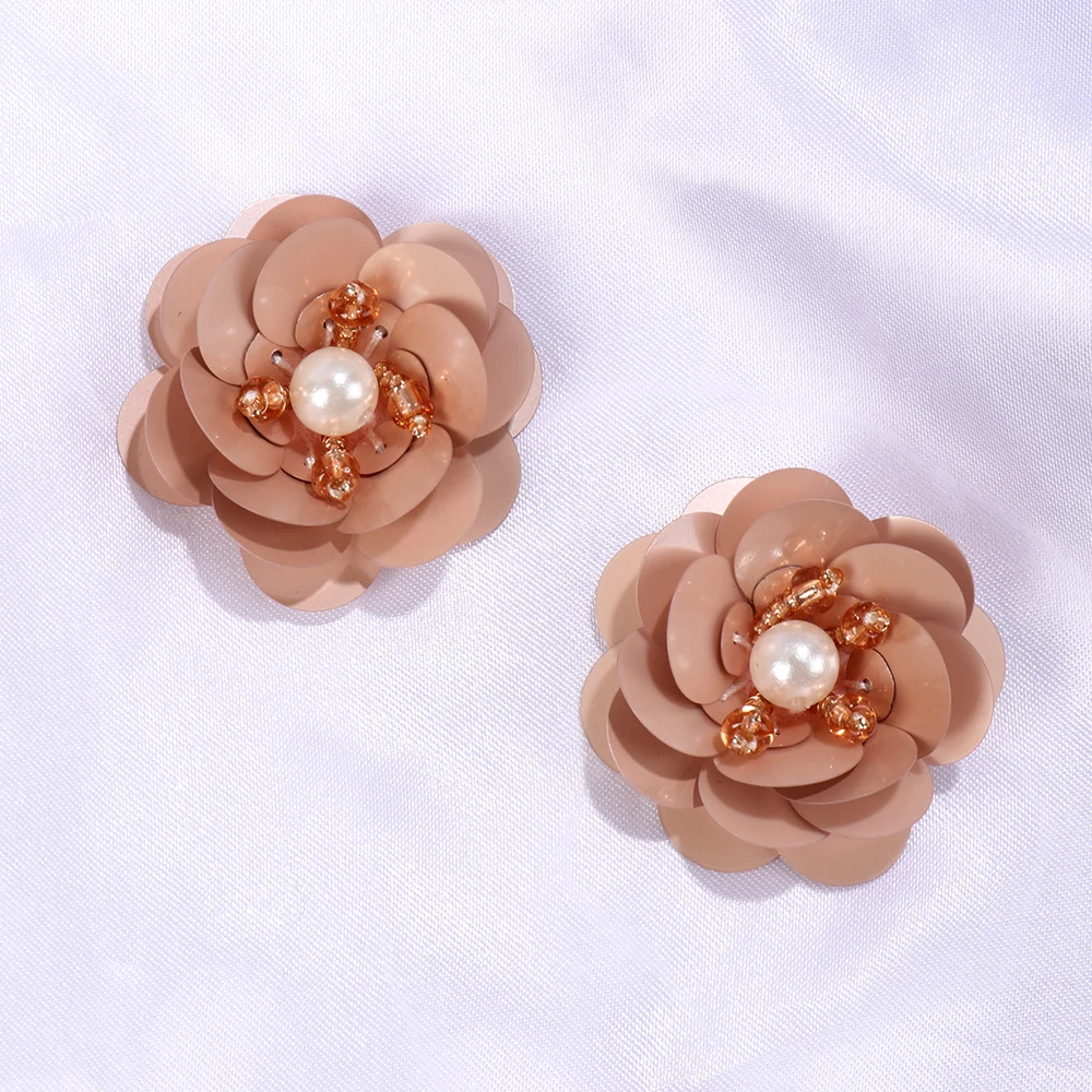 2pcs/lot Plastic & Cotton Flower Appliqued Patches with Rhinestone Sequins Clear DIY Craft Flower Garment Accessory
2pcs/lot Plastic & Cotton Flower Appliqued Patches with Rhinestone Sequins Clear DIY Craft Flower Garment Accessory