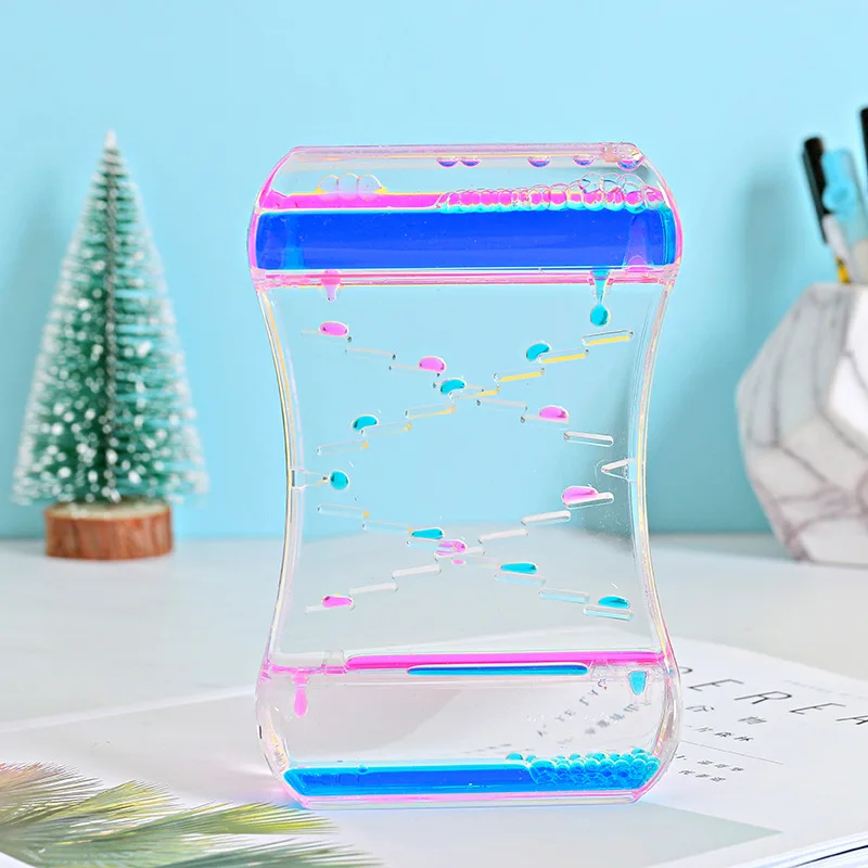 Sand Clock Timer Double Color Drops of Oil Ladder Liquid Water Drops of Oil Creative Decoration Men And Women Children Graduates
Sand Clock Timer Double Color Drops of Oil Ladder Liquid Water Drops of Oil Creative Decoration Men And Women Children Graduates