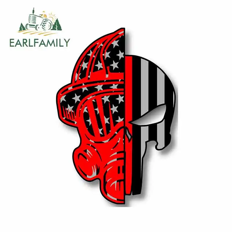 EARLFAMILY 13cm x 8.9cm for Fire Helmet Punisher Skull Red Line Anime Funny Car Stickers Vinyl JDM Bumper Trunk Truck Graphics
EARLFAMILY 13cm x 8.9cm for Fire Helmet Punisher Skull Red Line Anime Funny Car Stickers Vinyl JDM Bumper Trunk Truck Graphics