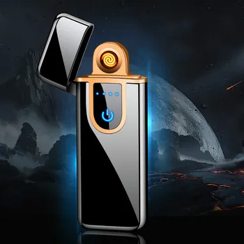 Rechargeable Electronic Lighter USB Cigarette Lighter Windproof Touch Screen Inductive Charging Lighter
Rechargeable Electronic Lighter USB Cigarette Lighter Windproof Touch Screen Inductive Charging Lighter