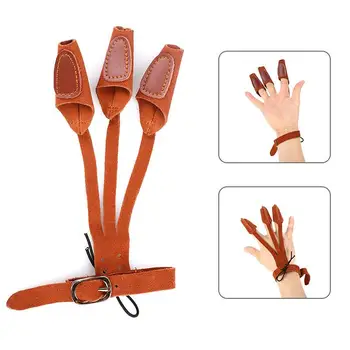 Soft Brown Artificial Leather Arrow Accessories Beginner Bow Arrow Finger Bow Glove Shooting Tools Archery Glove
Soft Brown Artificial Leather Arrow Accessories Beginner Bow Arrow Finger Bow Glove Shooting Tools Archery Glove