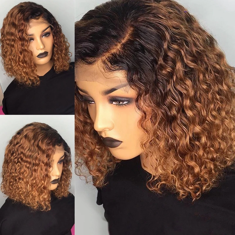 1B/27 Ombre Color Short Curly 13Ч4 Lace Front Human Hair Wigs With Baby Hair Pre Plucked Remy Lace Bob Wigs Bleached Knots
1B/27 Ombre Color Short Curly 13Ч4 Lace Front Human Hair Wigs With Baby Hair Pre Plucked Remy Lace Bob Wigs Bleached Knots