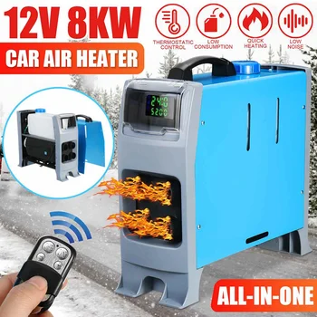 8KW 12V Car Heater All in One 8000W Diesel Air Heater 4 Holes New LCD Monitor Parking Heater Quick Heat For Boat Truck RV Bus
8KW 12V Car Heater All in One 8000W Diesel Air Heater 4 Holes New LCD Monitor Parking Heater Quick Heat For Boat Truck RV Bus