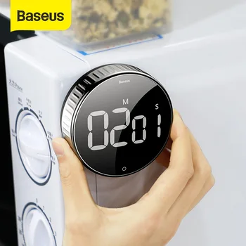Baseus Digital LED Timer Kitchen Magnetic Countdown Count Down 99 Minutes 55 Seconds Cooking Alarm for Cooking Teaching Meeting
Baseus Digital LED Timer Kitchen Magnetic Countdown Count Down 99 Minutes 55 Seconds Cooking Alarm for Cooking Teaching Meeting