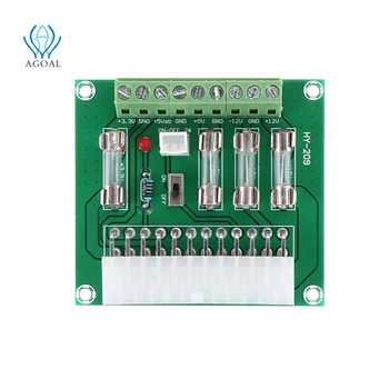ATX Power Adapter ATX Computer PC Power Board Power Supply DC Plug Connector +3.3V +5V -12V +12V +5V
ATX Power Adapter ATX Computer PC Power Board Power Supply DC Plug Connector +3.3V +5V -12V +12V +5V