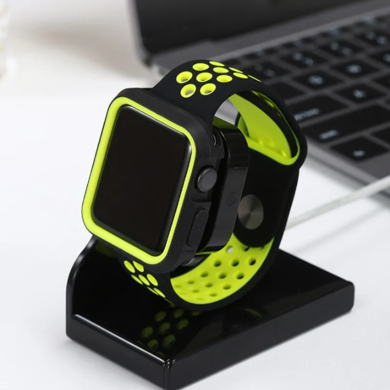 Watch band Mount Stand For Apple Watch Series Charger Dock Station Holder 1 2 3 42mm 38mm Charging Smart Watch Bracket Holder
Watch band Mount Stand For Apple Watch Series Charger Dock Station Holder 1 2 3 42mm 38mm Charging Smart Watch Bracket Holder