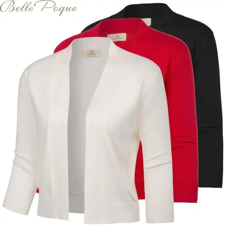 Belle Poque Vintage Knitted Women Cardigan O Neck Casual Sweater Short Cardigans Ladies Sweaters New Autumn Winter Outwear
Belle Poque Vintage Knitted Women Cardigan O Neck Casual Sweater Short Cardigans Ladies Sweaters New Autumn Winter Outwear