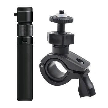 2 Pcs for Insta360 Camera Holder: 1 Pcs Rotating Time Selfie Stick Holder Tripod Monopod & 1 Pcs Bicycle Stand Holder
2 Pcs for Insta360 Camera Holder: 1 Pcs Rotating Time Selfie Stick Holder Tripod Monopod & 1 Pcs Bicycle Stand Holder