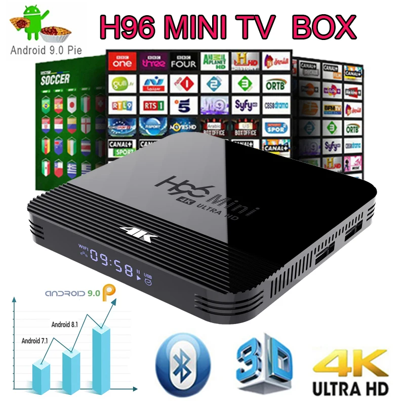 Android tv box H96 Mini H8 RK3228A HD 1080P Bluetooth4.0 2.4G/5G WiFi 5V/2A Netflix youtube Google store smart tv set top box
Android tv box H96 Mini H8 RK3228A HD 1080P Bluetooth4.0 2.4G/5G WiFi 5V/2A Netflix youtube Google store smart tv set top box