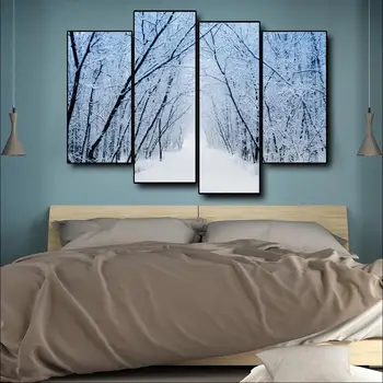 Snowy Woods in Winter Canvas Painting Art Wall Pictures Posters Prints for Living Room Home Decor No Framed 
Snowy Woods in Winter Canvas Painting Art Wall Pictures Posters Prints for Living Room Home Decor No Framed