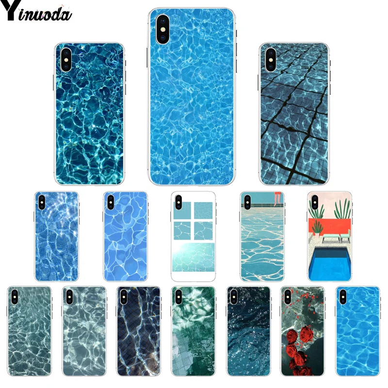 Swimming Pool Water Newly Arrived Cell Phone Case for Apple iPhone 8 7 6 6S Plus X XS MAX 5 5S SE XR Cover | Мобильные телефоны и