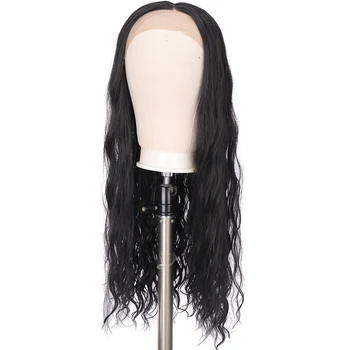 Synthetic black Lace front Wigs Long Deep Wave Ombre natural wavy For Black Women Cosplay Wig Fake Hair Black 28 INCHES MUMUPI
Synthetic black Lace front Wigs Long Deep Wave Ombre natural wavy For Black Women Cosplay Wig Fake Hair Black 28 INCHES MUMUPI