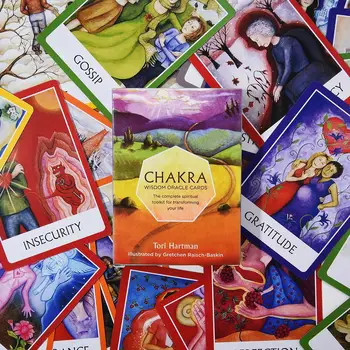 Chakra Tarot Card Board Game Card Party Table Games Playing Cards Family Entertainment
Chakra Tarot Card Board Game Card Party Table Games Playing Cards Family Entertainment