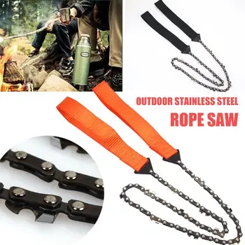 Wire Saw Portable Practical Metal 2 Color Mountaineering Outdoor Camping Supplies Chain Saw Hiking Emergency Survival Equipment
Wire Saw Portable Practical Metal 2 Color Mountaineering Outdoor Camping Supplies Chain Saw Hiking Emergency Survival Equipment