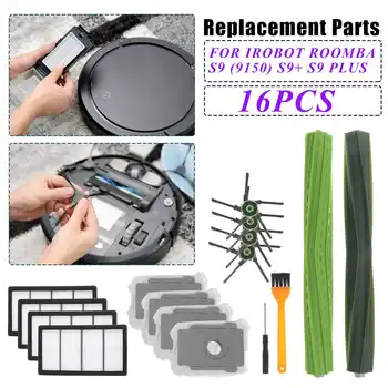 Replacement Parts Compatible with for iRobot Roomba s9 (9150) s9 Plus (9550) S Series Wi-Fi Connected Robot Vacuum Cleaner
Replacement Parts Compatible with for iRobot Roomba s9 (9150) s9 Plus (9550) S Series Wi-Fi Connected Robot Vacuum Cleaner