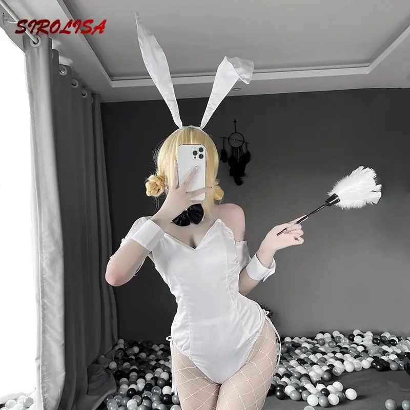 Sexy Exotic Outfit White Bunny Outfit Comic Cute Bunny Girl Anime Rabbit Woman Set Kawaii Cosplay Erotic Costumes For Women New
Sexy Exotic Outfit White Bunny Outfit Comic Cute Bunny Girl Anime Rabbit Woman Set Kawaii Cosplay Erotic Costumes For Women New