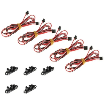 5 Lots Optical Limit Switch with 3Pin XH2.54 Light Control Optical Endstop Photoelectric for 3D Printer DIY Accessories
5 Lots Optical Limit Switch with 3Pin XH2.54 Light Control Optical Endstop Photoelectric for 3D Printer DIY Accessories
