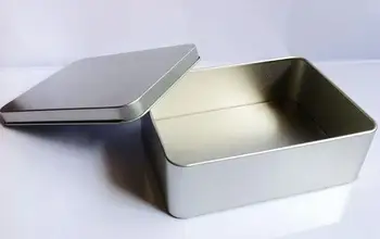 200PCS Silver matte rectangular candy box creative Tin storage boxes Size 9.7cm*6.3cm*2.15cm 100ml
200PCS Silver matte rectangular candy box creative Tin storage boxes Size 9.7cm*6.3cm*2.15cm 100ml