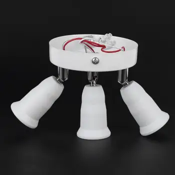 Adjustable E27 Splitter 3/5/9 Head Lamp Base LED Bulb Holder Adapter Socket Converter Socket E27 Lamp Base Holder
Adjustable E27 Splitter 3/5/9 Head Lamp Base LED Bulb Holder Adapter Socket Converter Socket E27 Lamp Base Holder