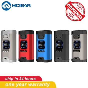 Original Hcigar WILDWOLF 235W TC MOD Vape Dual 18650 Battery with TFT color Screen electronic cigarettes Vaporize Mod
Original Hcigar WILDWOLF 235W TC MOD Vape Dual 18650 Battery with TFT color Screen electronic cigarettes Vaporize Mod
