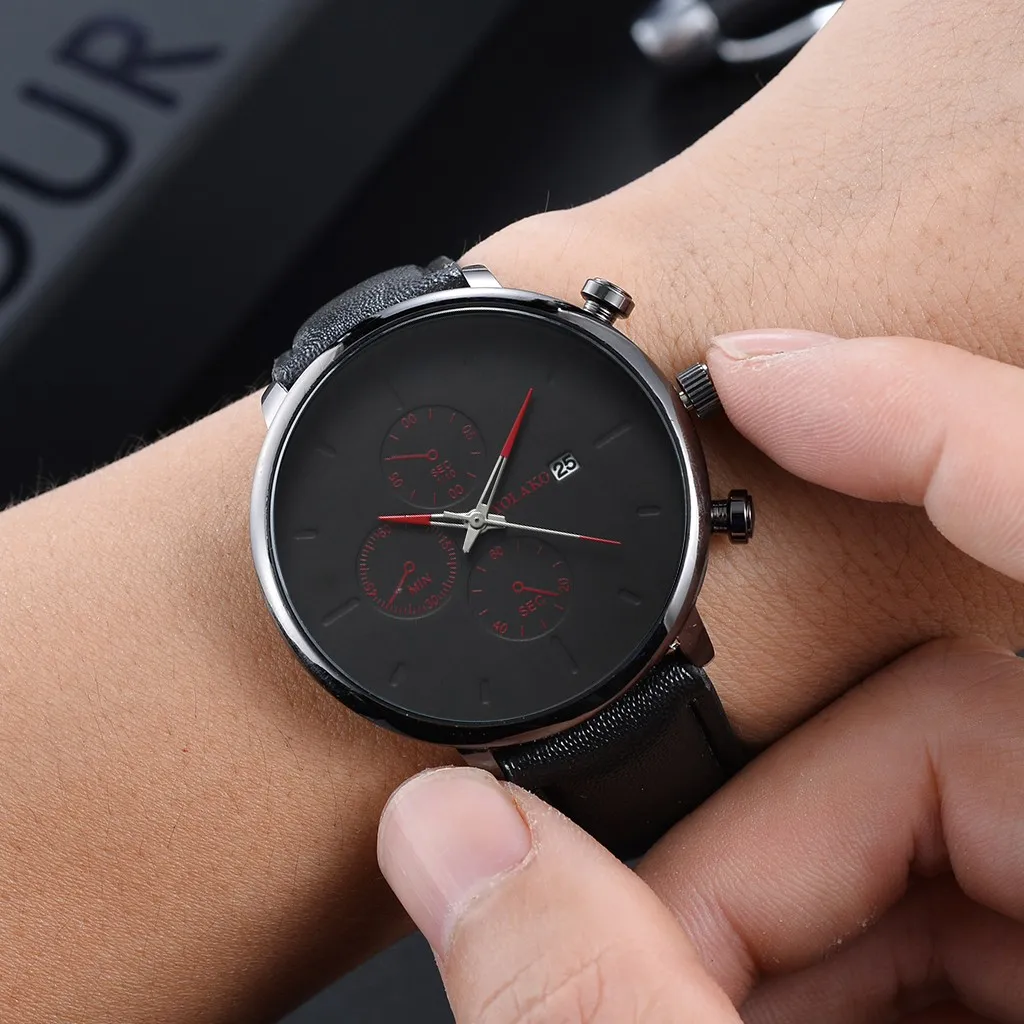 2020 Minimalist Calendar Design Brand Men Watch Luxury Casual Watches Sports Quartz Wrist Watch Men Clock Relogio Masculino