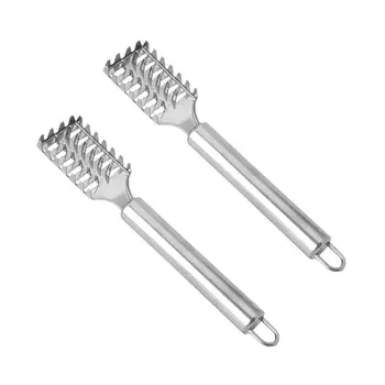 2 Pcs Creative Stainless Steel Kitchen Fish Scale Remover Cleaner Scaler Scraper Peeler
2 Pcs Creative Stainless Steel Kitchen Fish Scale Remover Cleaner Scaler Scraper Peeler