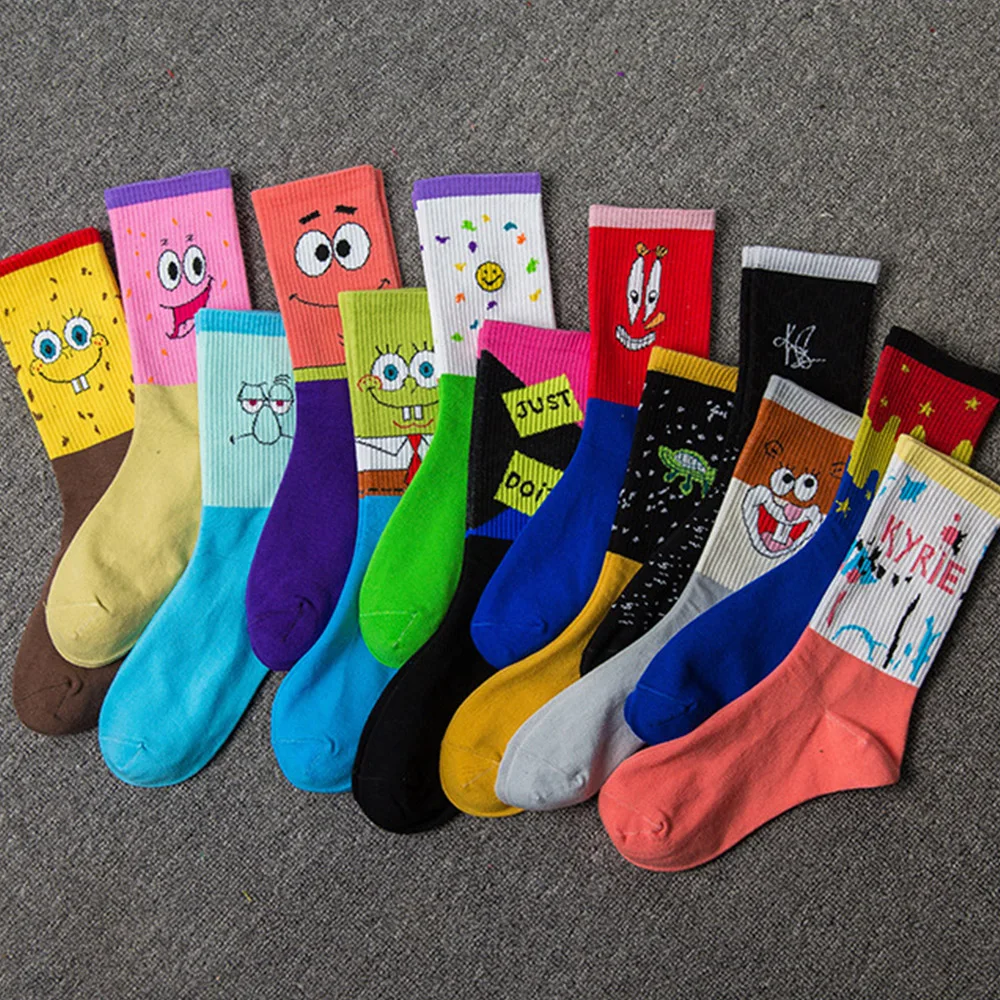 Creative High Quality Fashion Harajuku Kawaii Happy Socks Men Cartoon anime Painting Print Funny Socks Unisex Skateboard socks
Creative High Quality Fashion Harajuku Kawaii Happy Socks Men Cartoon anime Painting Print Funny Socks Unisex Skateboard socks