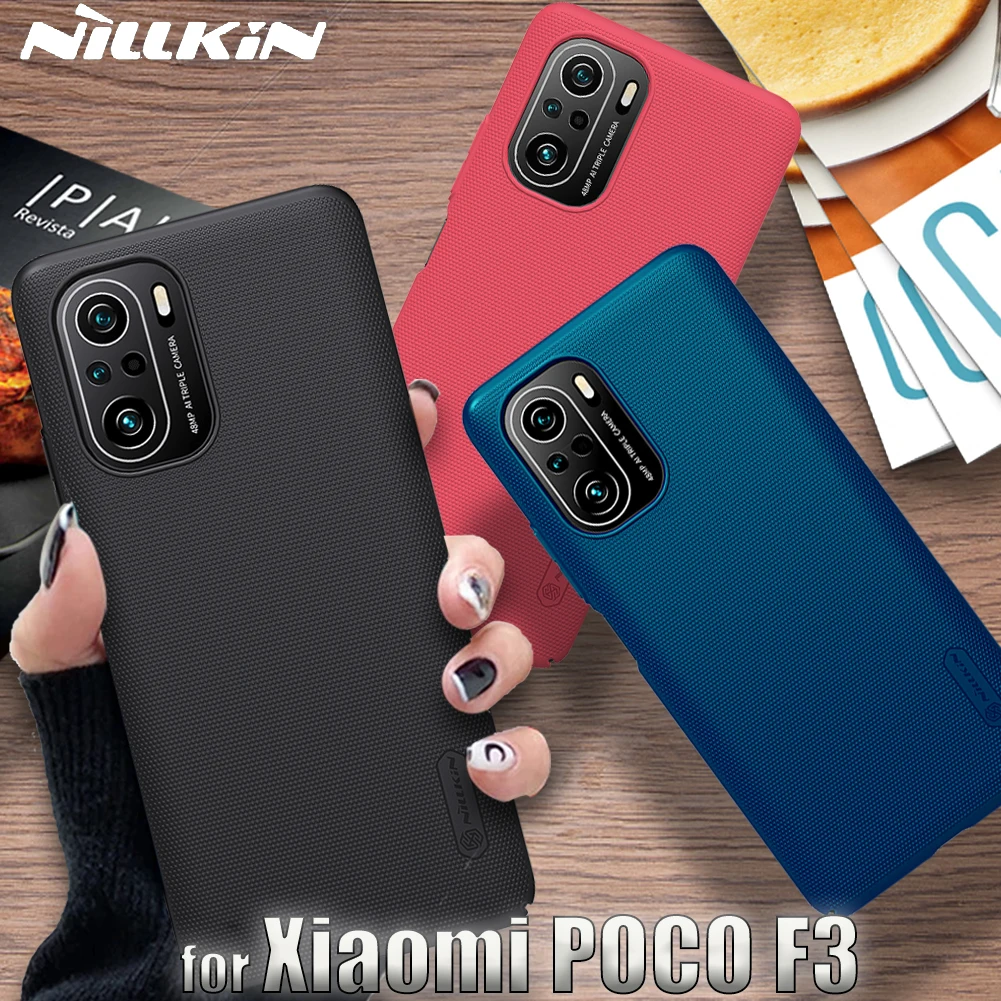 Case for Xiaomi POCO F3 5G Case Nillkin Frosted Shield Hard PC Plastic Phone Back Shockproof Full Cover on POCO F3 Couqe Funda
Case for Xiaomi POCO F3 5G Case Nillkin Frosted Shield Hard PC Plastic Phone Back Shockproof Full Cover on POCO F3 Couqe Funda