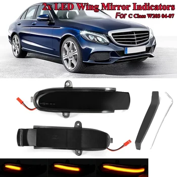 Car Dynamic LED Turn Signal Light Rearview Mirror Light Indicator Blinker for Mercedes C Class W203 T-Modell S203
Car Dynamic LED Turn Signal Light Rearview Mirror Light Indicator Blinker for Mercedes C Class W203 T-Modell S203