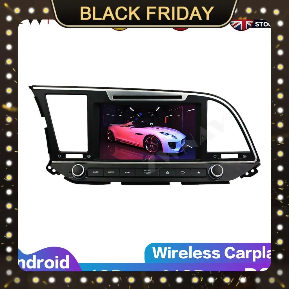Android 10.0 IPS Screen PX6 DSP For Hyundai Elantra 2015 - 2018 Car DVD GPS Multimedia Player Headunit Radio Navi Audio Stereo
Android 10.0 IPS Screen PX6 DSP For Hyundai Elantra 2015 - 2018 Car DVD GPS Multimedia Player Headunit Radio Navi Audio Stereo