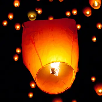 1pc Diy Chinese Kongming Paper Sky Flying Wishing Lantern Lamp Designing for Outdoor Birthday Party Wedding Decoration
1pc Diy Chinese Kongming Paper Sky Flying Wishing Lantern Lamp Designing for Outdoor Birthday Party Wedding Decoration