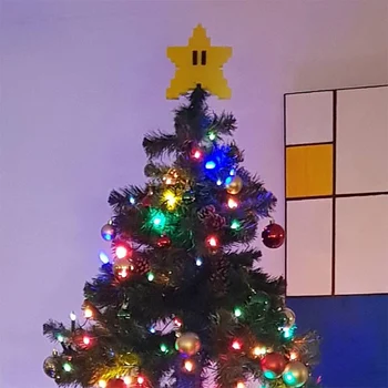 Pixel Star Christmas Tree Topper 3D Star Shape Decorative Topper Decor for Christmas Tree SP99
Pixel Star Christmas Tree Topper 3D Star Shape Decorative Topper Decor for Christmas Tree SP99
