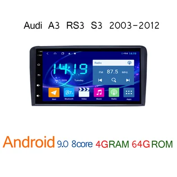 4G+64G car radio for Audi A3 RS3 S3 2003 2012 android multimedia autoradio GPS navigator coche audio carplay auto player stereo
4G+64G car radio for Audi A3 RS3 S3 2003 2012 android multimedia autoradio GPS navigator coche audio carplay auto player stereo