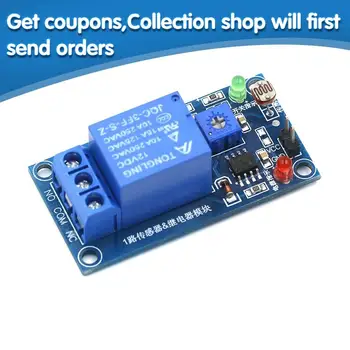 5V 12V Light Photoswitch Sensor Switch LDR Photoresistor Relay Module Light Detection Photosensitive Sensor Board
5V 12V Light Photoswitch Sensor Switch LDR Photoresistor Relay Module Light Detection Photosensitive Sensor Board